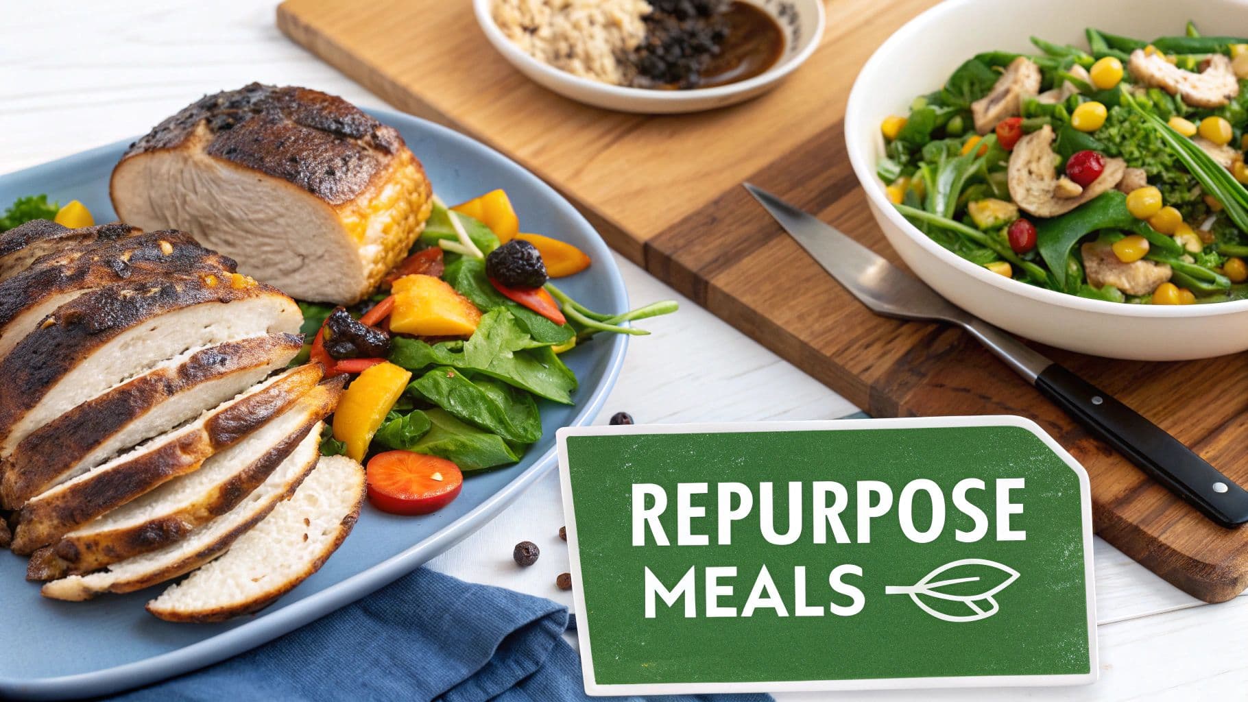 Cook Once, Eat Twice Strategy