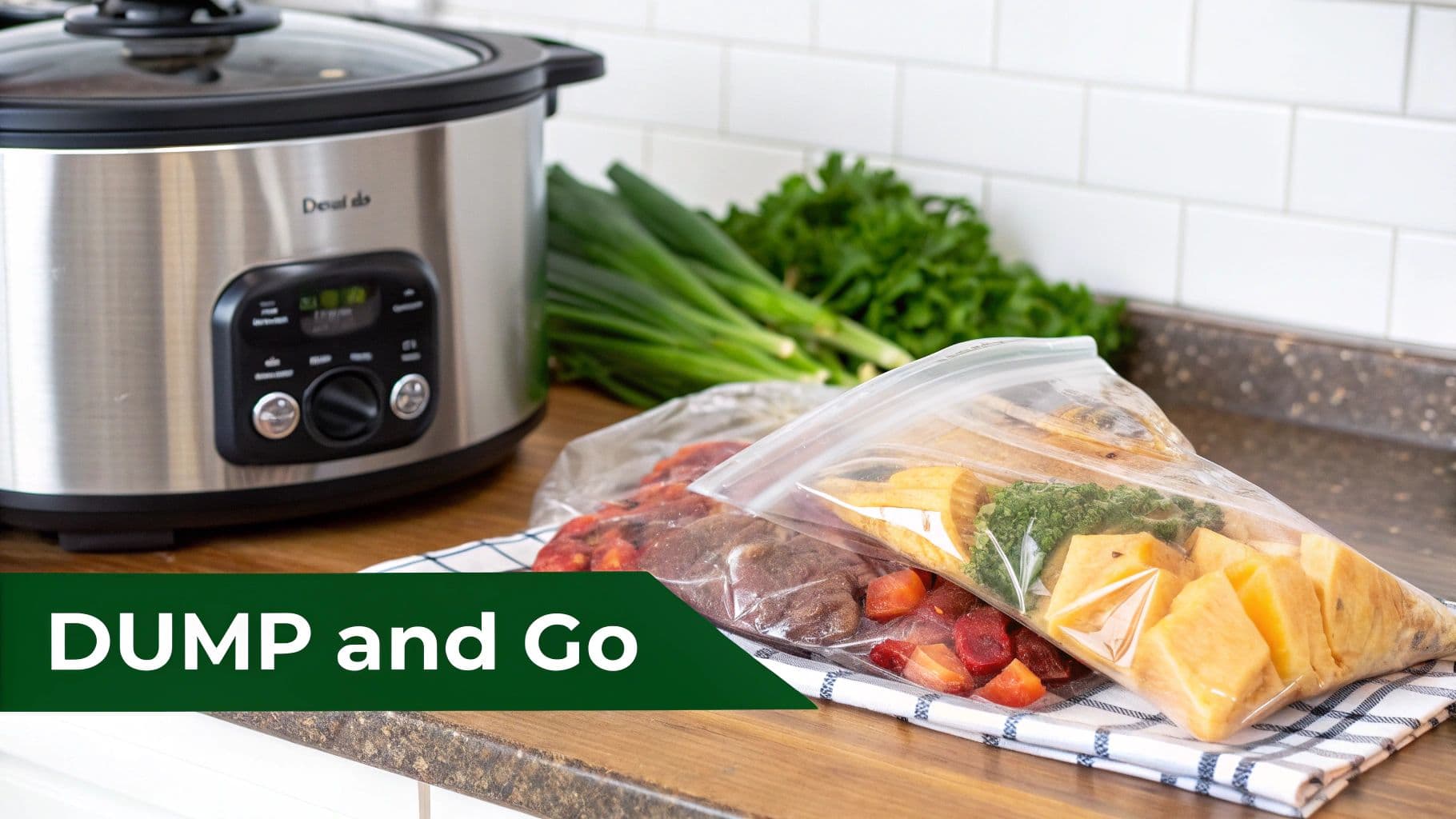 Dump-and-Go Freezer Meals