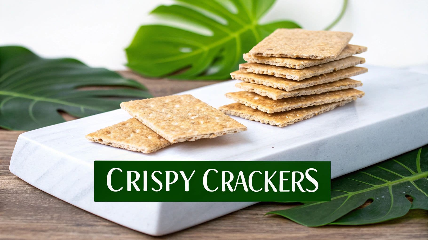 Coconut Flour Crackers