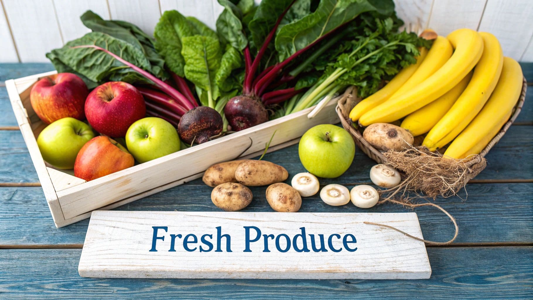 Fresh Fruits and Vegetables