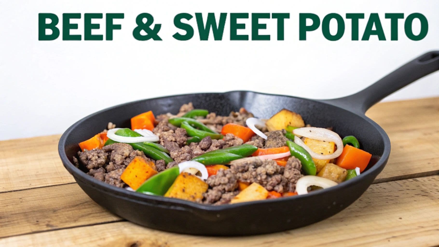 Paleo Beef and Sweet Potato Skillet