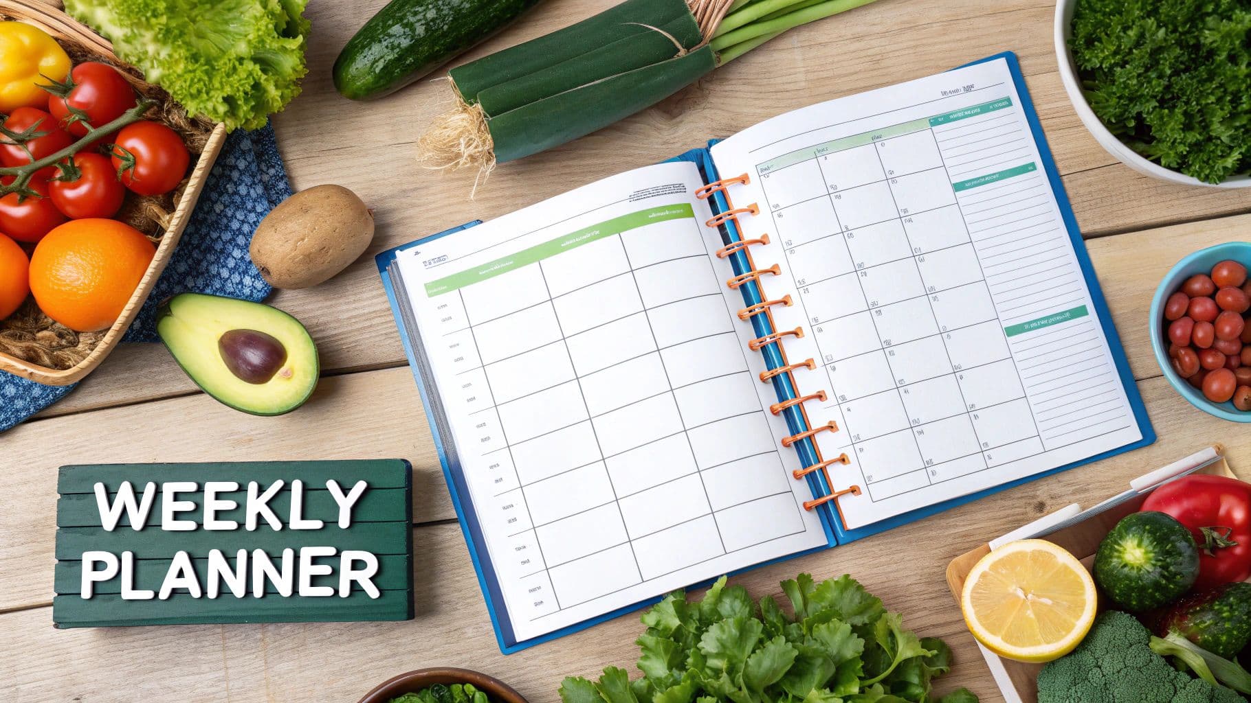 Making a Meal Planning Template Stick