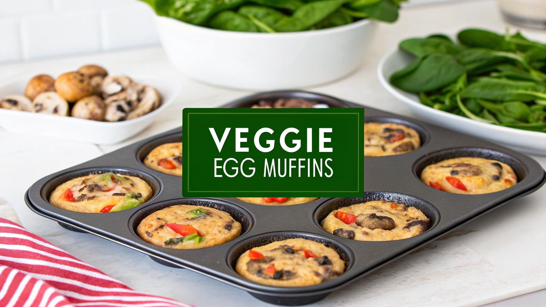 Paleo Egg Muffins with Vegetables