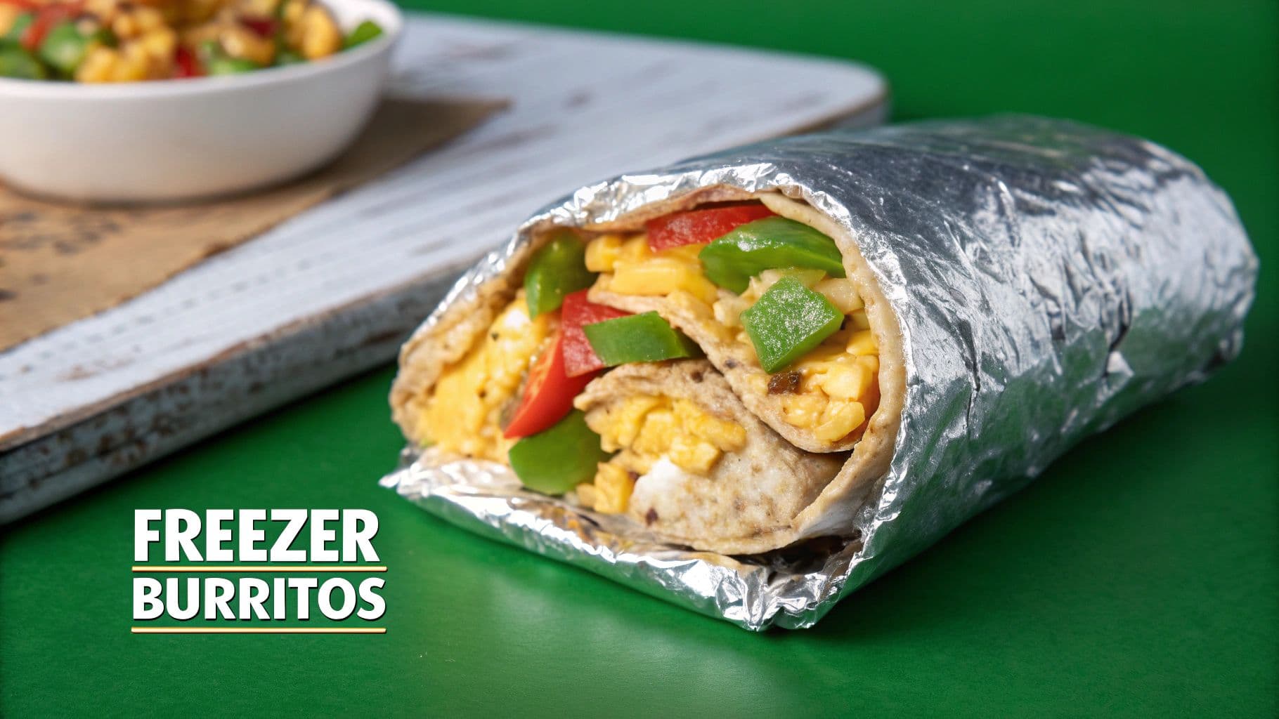 Freezer Breakfast Burritos