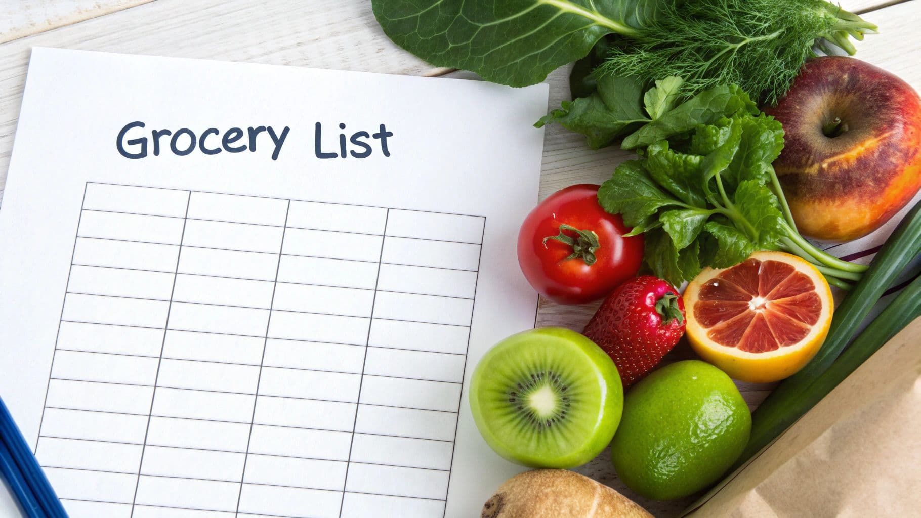 Digital tools for easy family meal planning