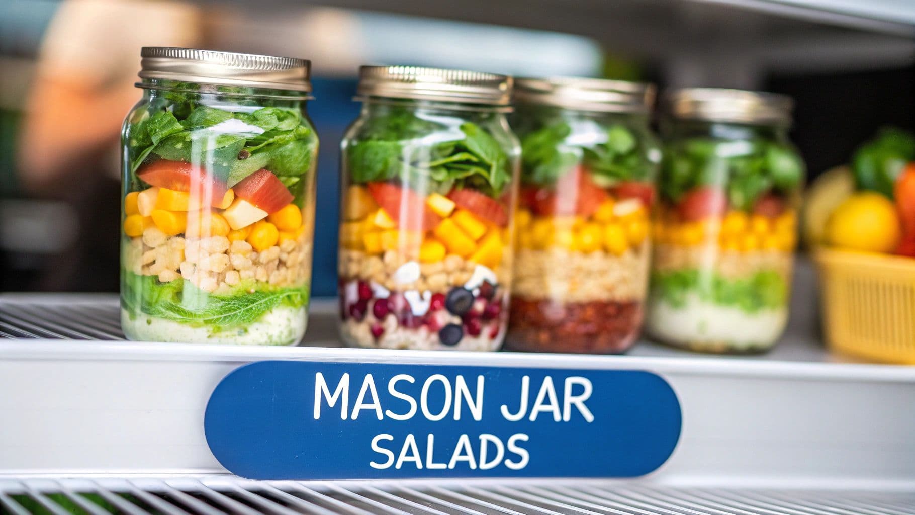 Mason Jar Salad Method