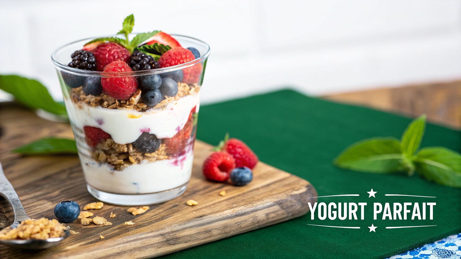 Greek Yogurt Parfaits