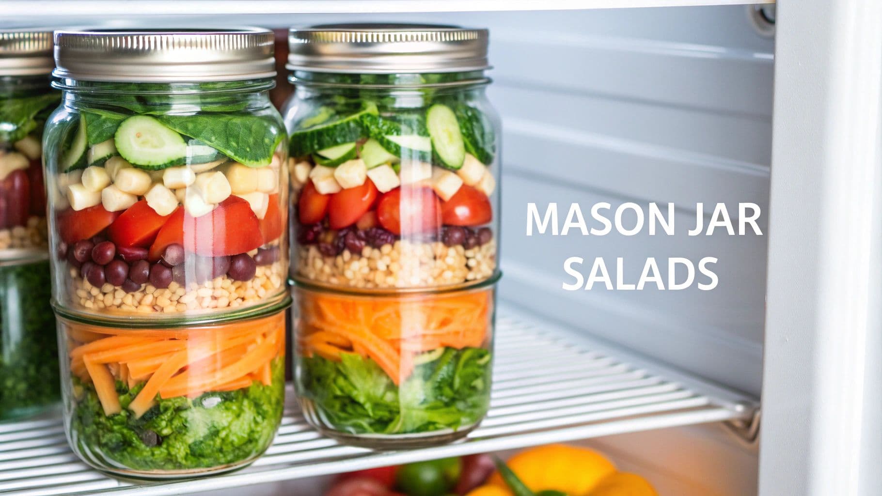 Mason Jar Salads