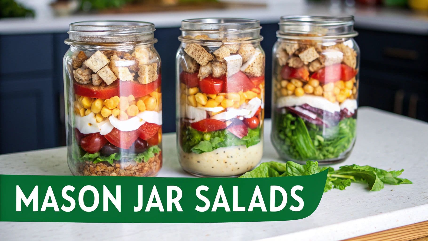 Mason Jar Salads