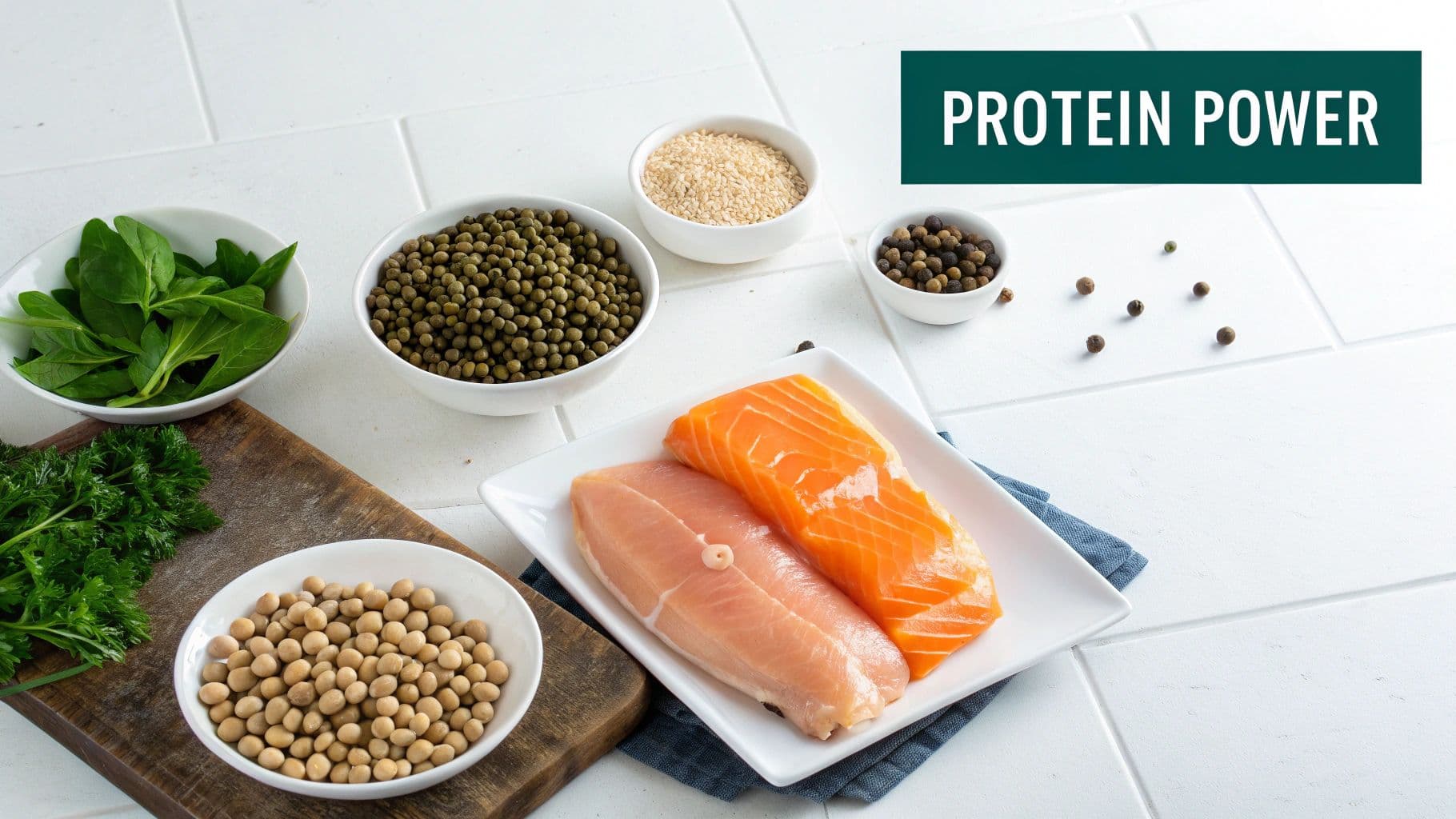Proteins (Meat, Poultry, Fish, and Alternatives)