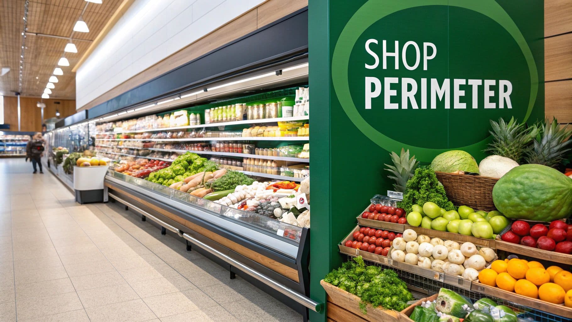 Shop the Perimeter First