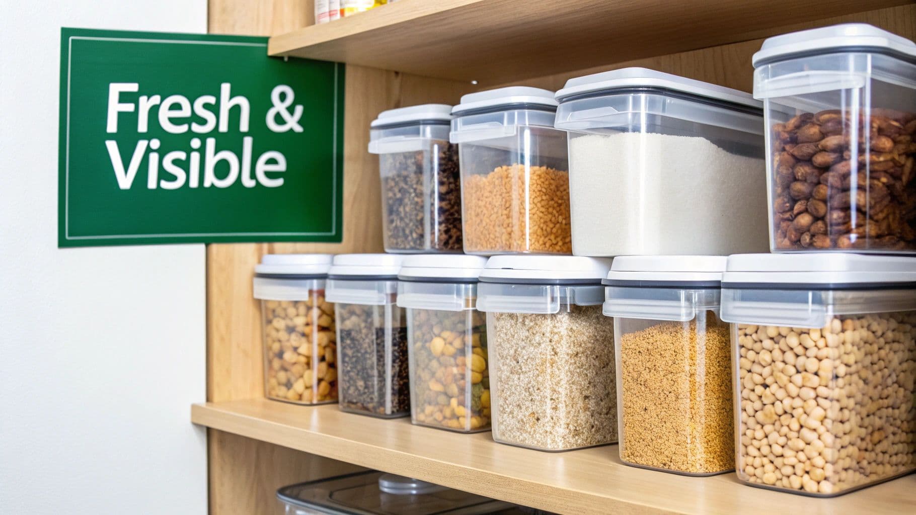 Clear Airtight Storage Containers