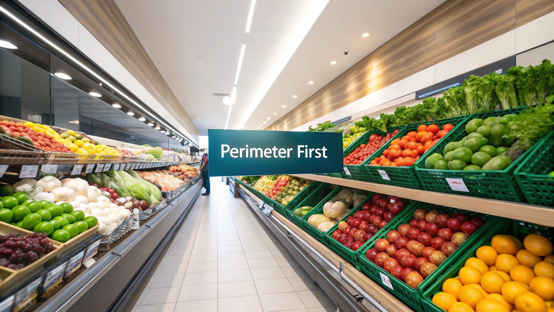 Shop the Perimeter First
