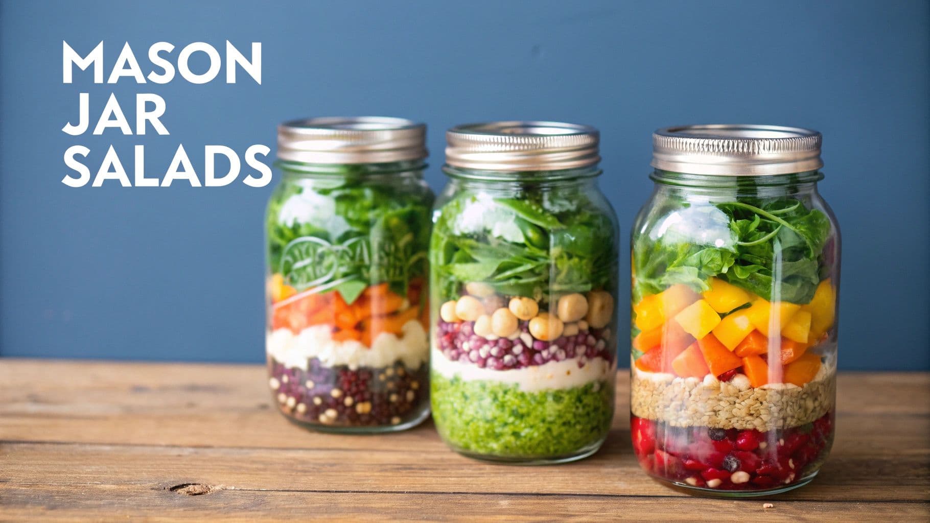 Mason Jar Salads