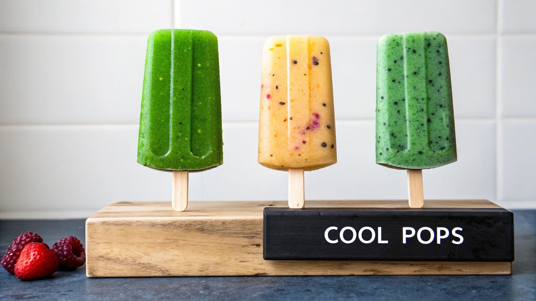 Smoothie Popsicles with Hidden Vegetables